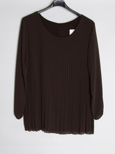 Plisse bluse - Brystmål 130cm - Ingen returret - ITNOV24
